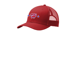 Flexfit Hart Tournament Team  Snapback   Red "H" with Stars