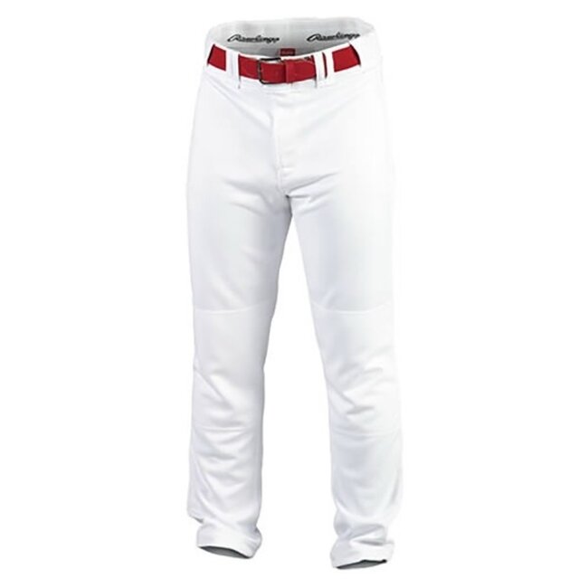 Rawlings Adult Unhemmed Straight Fit Baseball Pant - PPU140