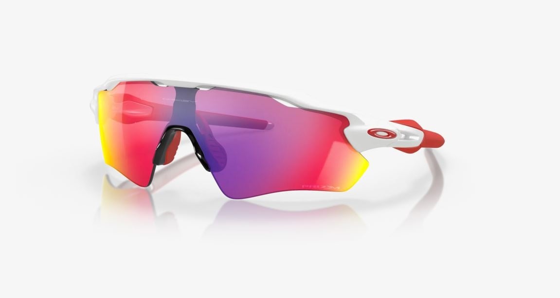 Oakley Radar® EV Path® Polished White Team Colors - Prism - Bagger
