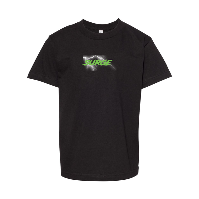 CheerSurge  Adult Black T-Shirt