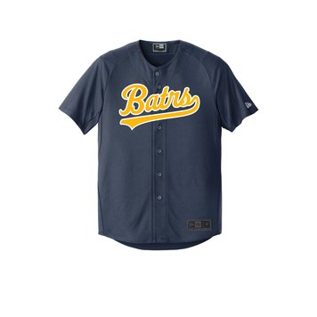 Holloway BATRS Baseball Full Button Gold Tackle Twill Jersey