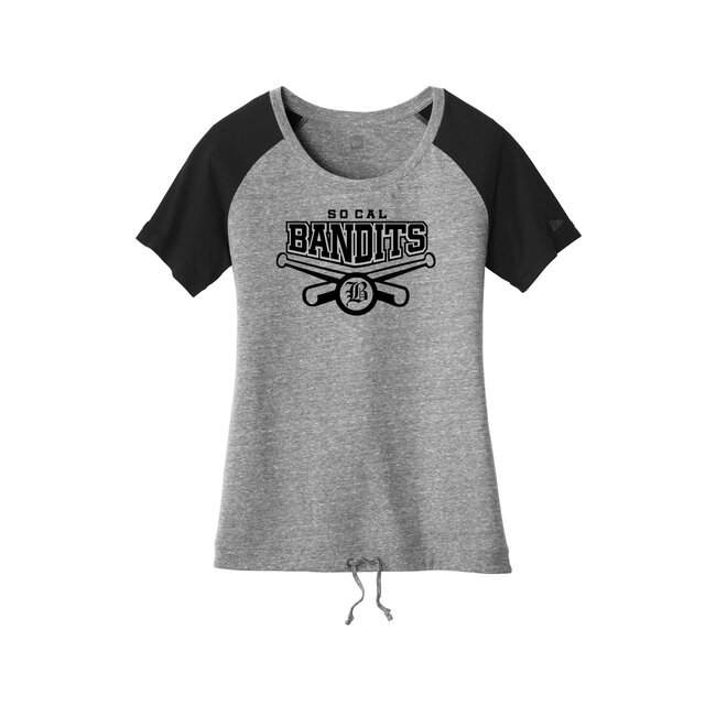 Bandits New Era ® Ladies Tri-Blend Performance Cinch Tee