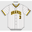 Braves Baseball Custom Sublimated Pinstripe Jersey