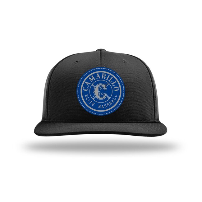 Camarillo Elite Richardson Black PTS20 Laser Patch  Flexfit Cap