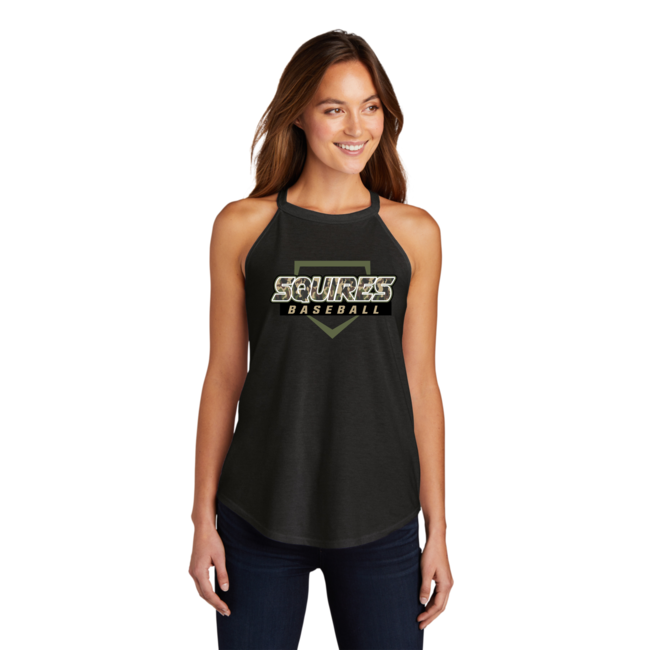 Squires Baseball Women's Perfect Tri Rocker Tank