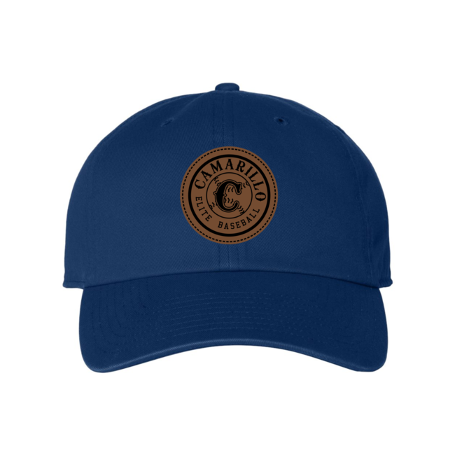 Camarillo Elite 47 Brand Laser Engraved Brown Patch Clean Up Cap