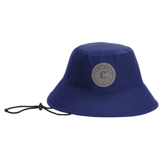 Camarillo Elite Laser Engraved Patch New Era Hex Bucket Hat - NE800