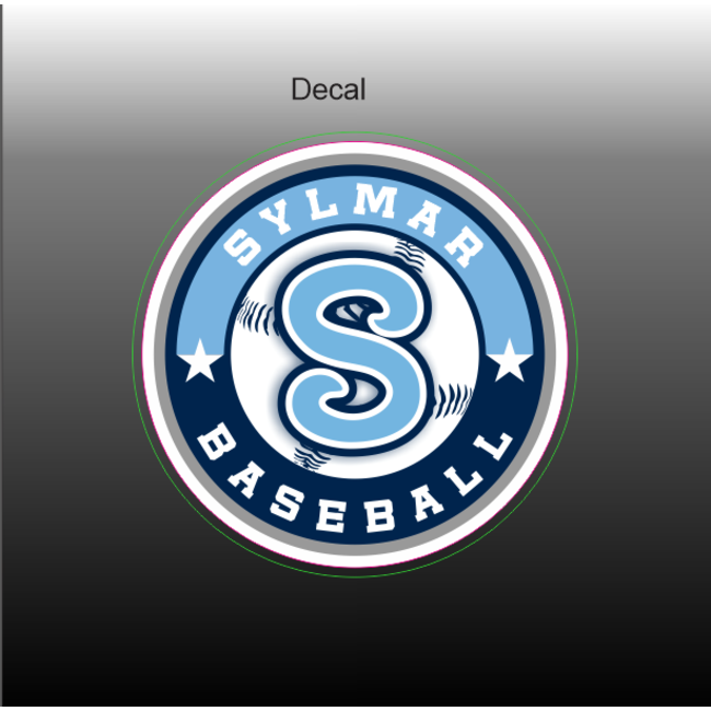 Sylmar Spartans Baseball Decals