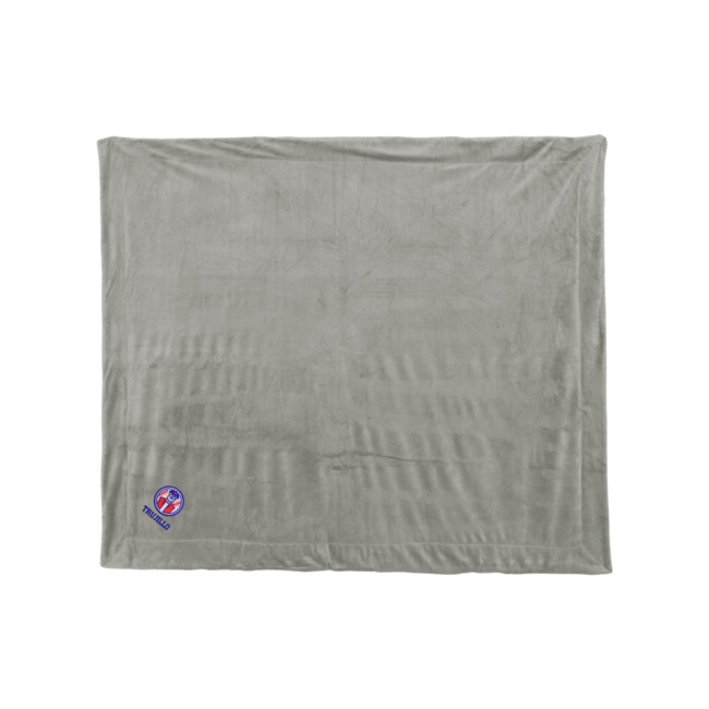 Squires Baseball Micro Mink Sherpa Blanket 50" x 60"