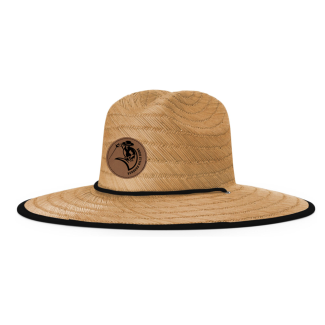 Verdugo Baseball Laser Patch Lined Waterman Straw Hat