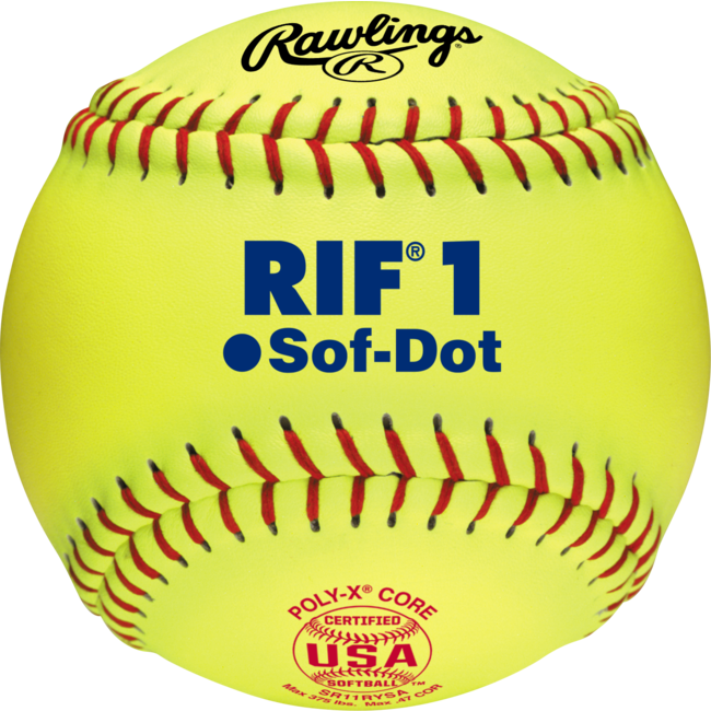 Rawlings 11" Softball Soft Dot - SR11RYSA