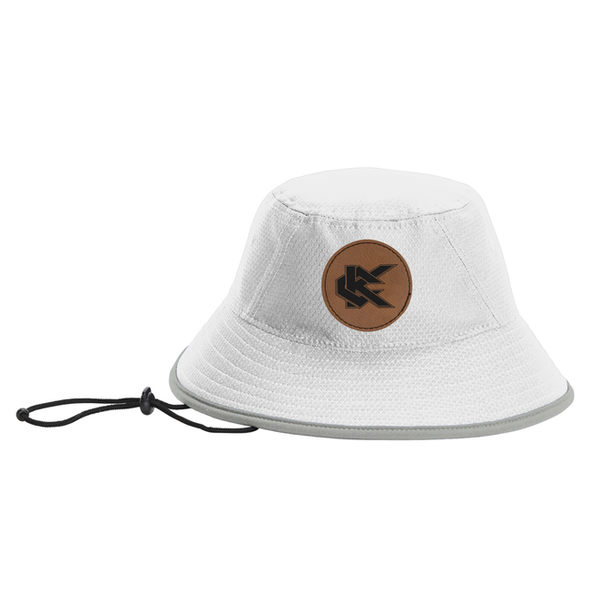 Kennedy Softball Laser Engraved Patch New Era Hex Bucket Hat - NE800