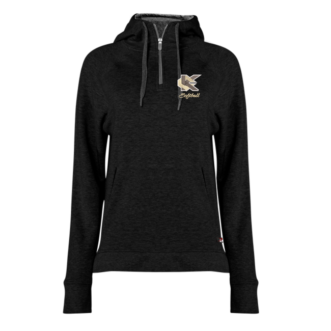 Kennedy Softball Performance Fit Flex Women's Hood Zip