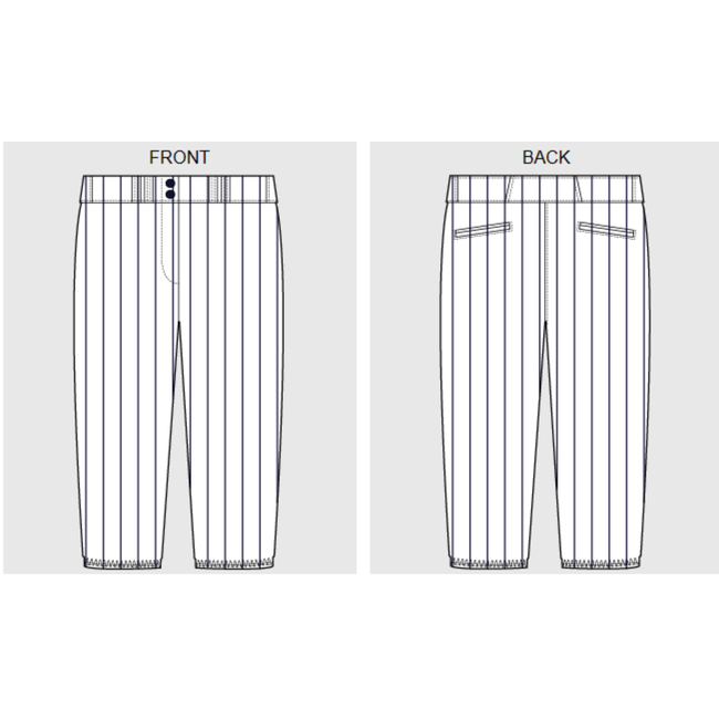 Birmingham Softball Custom Pinstripe Game Pants
