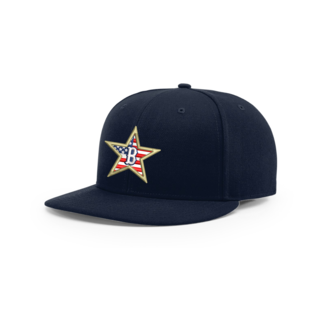 Richardson Cap Braves Baseball PTS65 Surge Fitted Star USA Navy Cap