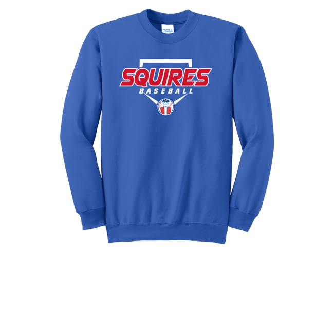Squires Baseball Essential Fleece Crewneck Sweatshirt