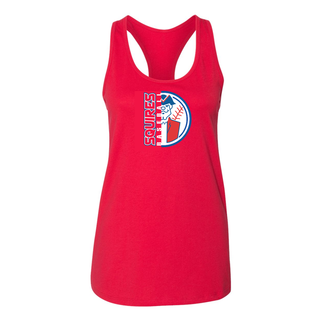 Squires Baseball Ladies Racerback Tank
