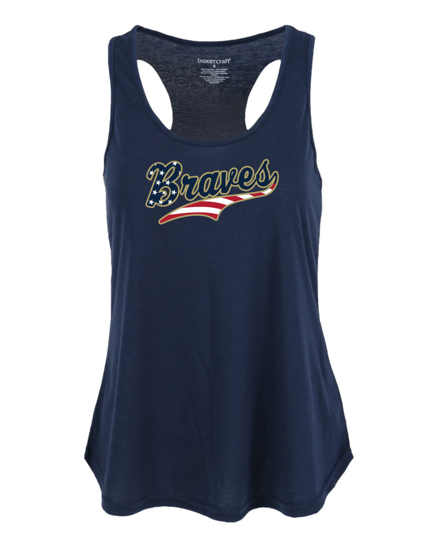 Braves Baseball Maternity Tank