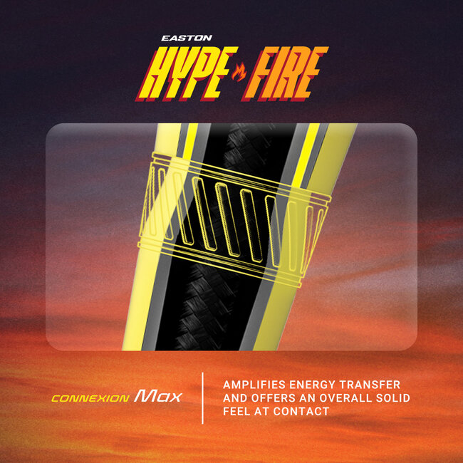 2024 Easton Hype Fire (-10) USSSA Baseball Bat - EUT4HYP10