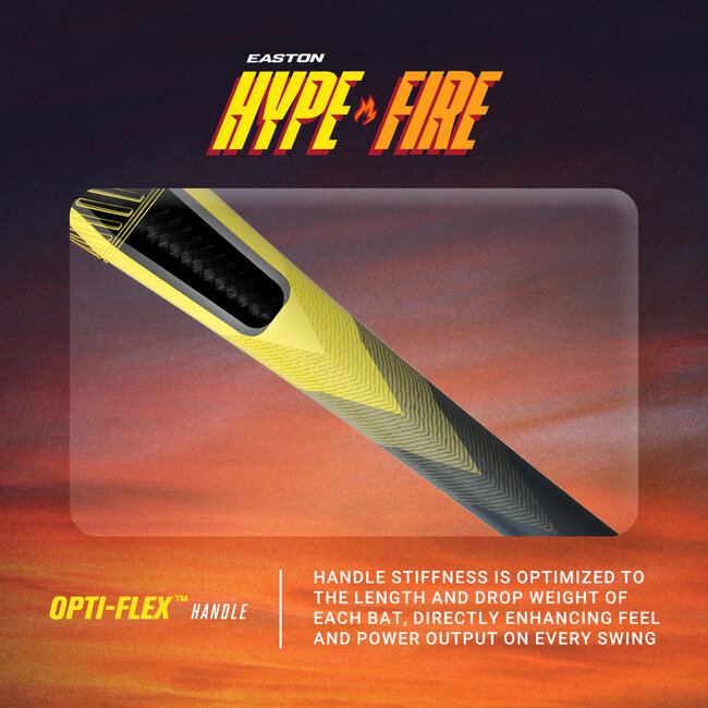 2024 Easton Hype Fire (-8) USSSA Baseball Bat - EUT4HYP8