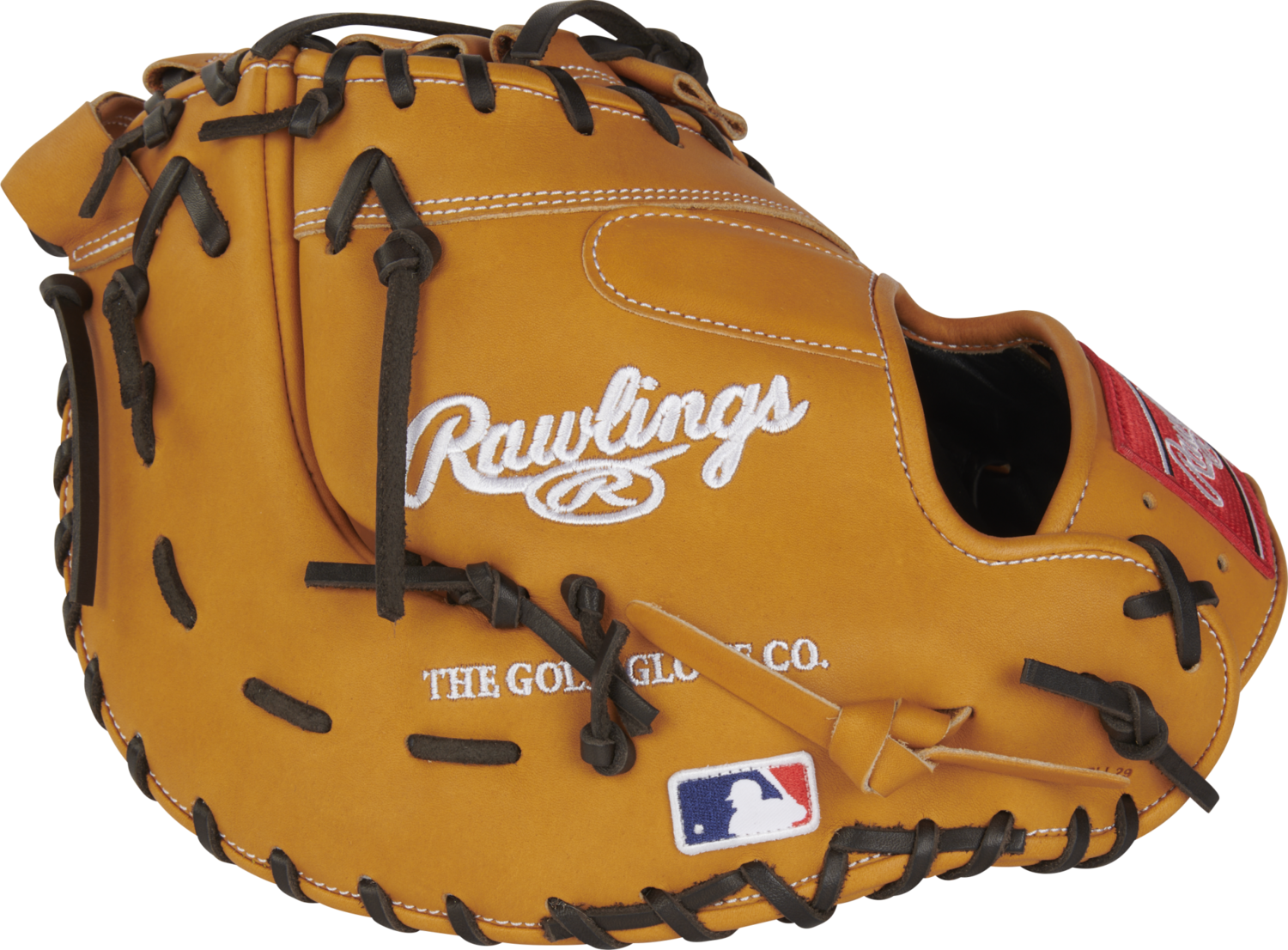 Rawlings Heart of the Hide First Base Mitt Baseball Glove, Black/Brown, 13, Right Hand Thrower