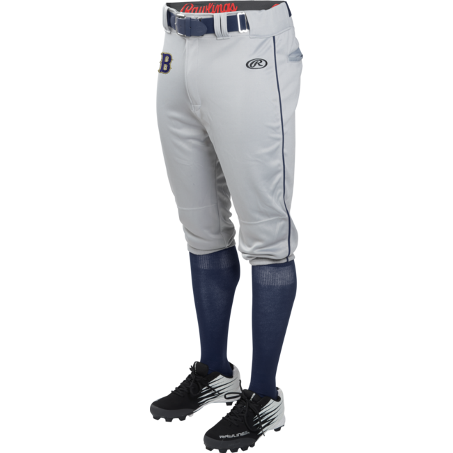 Braves Baseball Rawlings Knicker Pant