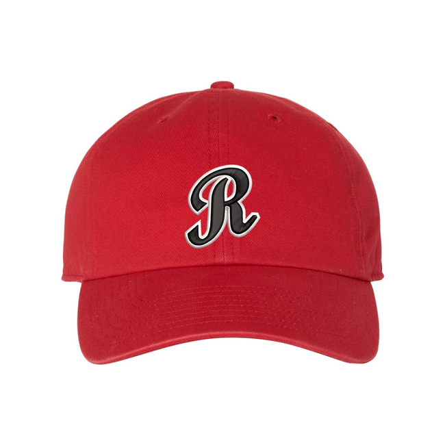 Rebels Baseball 47 Brand Clean Up Cap with Embroidery