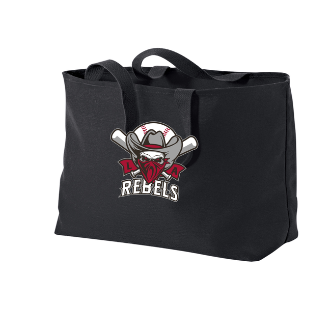 Rebels Baseball Jumbo Tote Bag