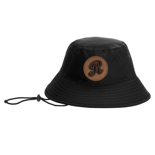 Rebels Baseball Laser Engraved Patch New Era Hex Bucket Hat - NE800