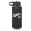 Rebels Baseball Laser Engraved Water Bottle