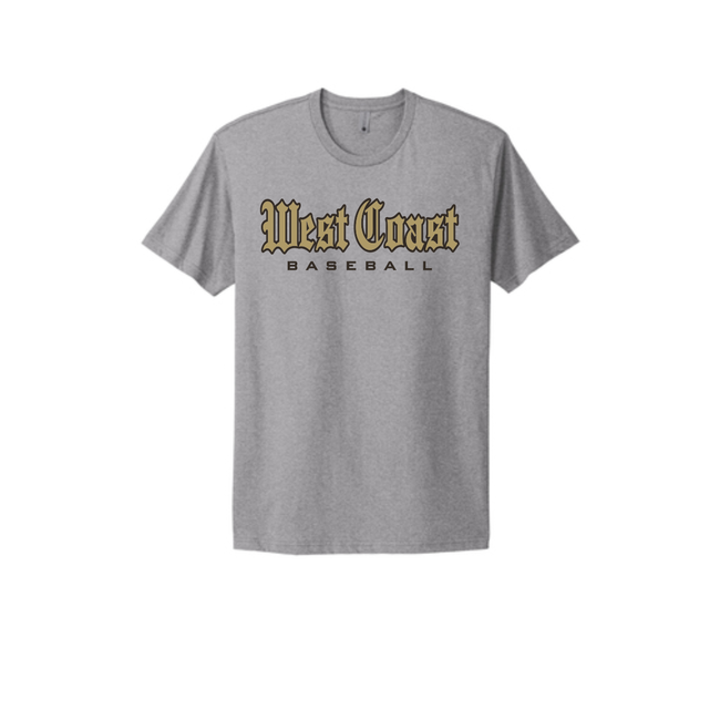 West Coast Baseball Cotton Short Sleeve Crew - 3600
