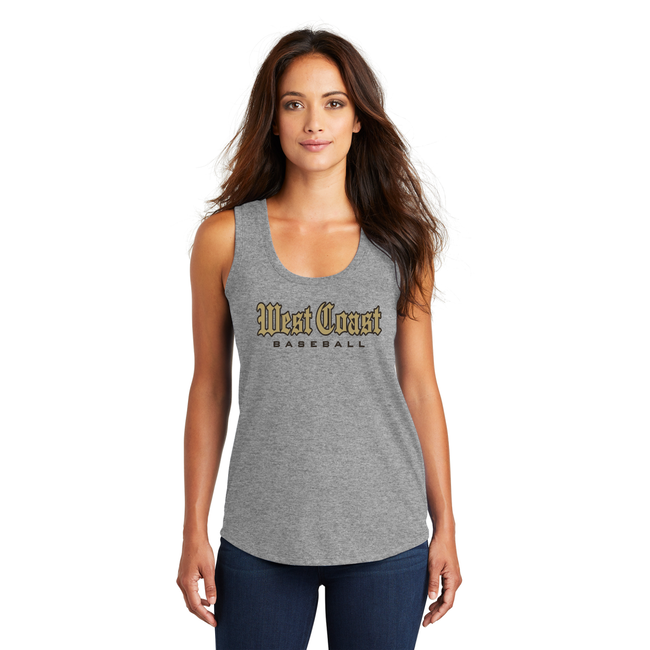 West Coast Baseball Women's Perfect Tri Racerback Tank