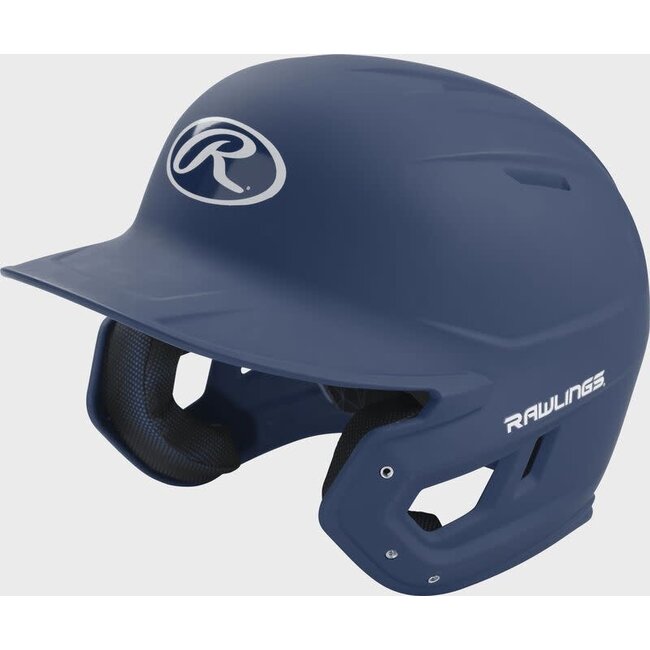 SC Heat Baseball Navy Mach Helmet with Front & # Decal