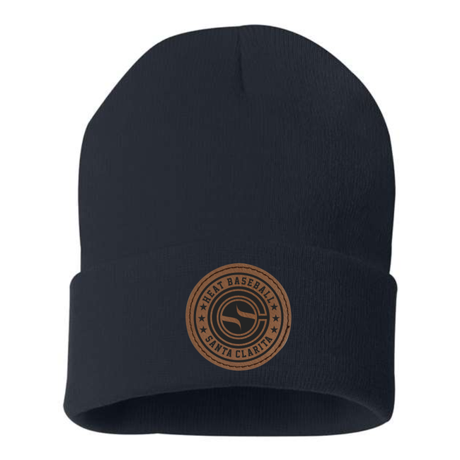 SC Heat Fold over Beanie with Laser Patch