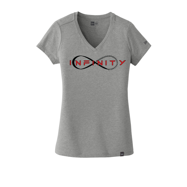 Infinity Baseball Women's V-Neck Tee
