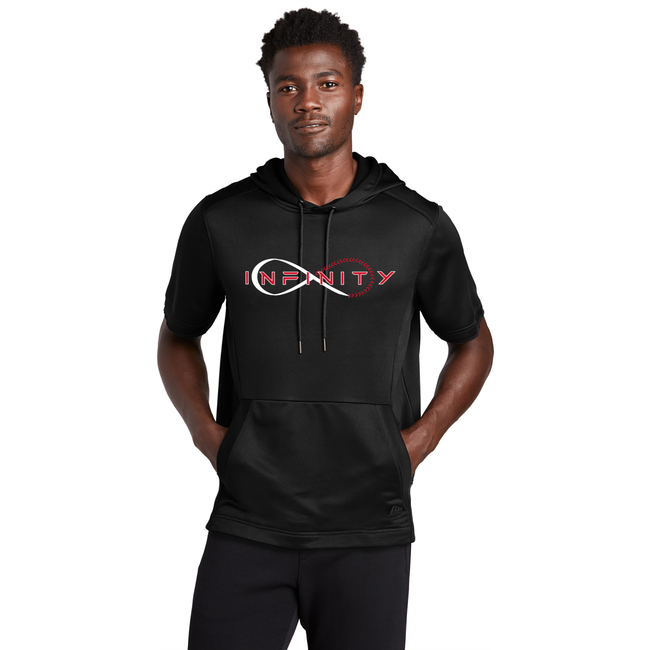 Infinity Baseball  New Era ® Performance Terry Short Sleeve Hoodie