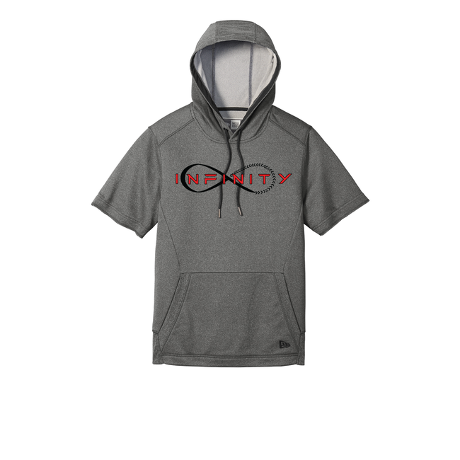 Infinity Baseball  New Era ® Performance Terry Short Sleeve Hoodie