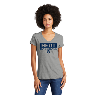 New Era SC Heat Ladies Heritage Blend V-Neck Tee