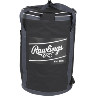 Rawlings Rawlings Soft Sided Ball Bag Black (6 DZ.) - RSSBB