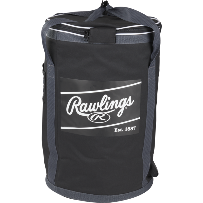 Rawlings Soft Sided Ball Bag Black (6 DZ.) - RSSBB
