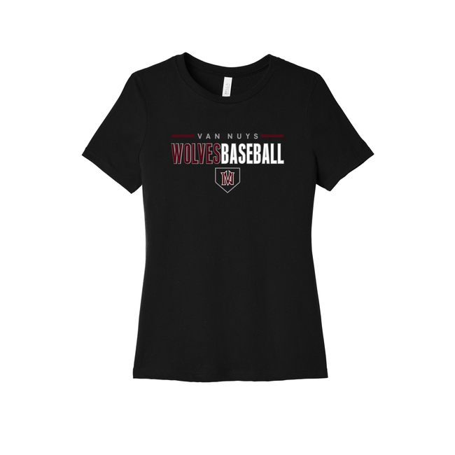 VN Baseball Ladies Relaxed Fit Crew Tee