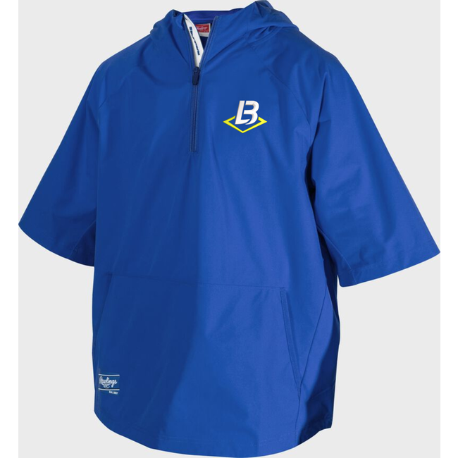 Longball Baseball Academy Rawlings Colorsync Short Sleeve Jacket
