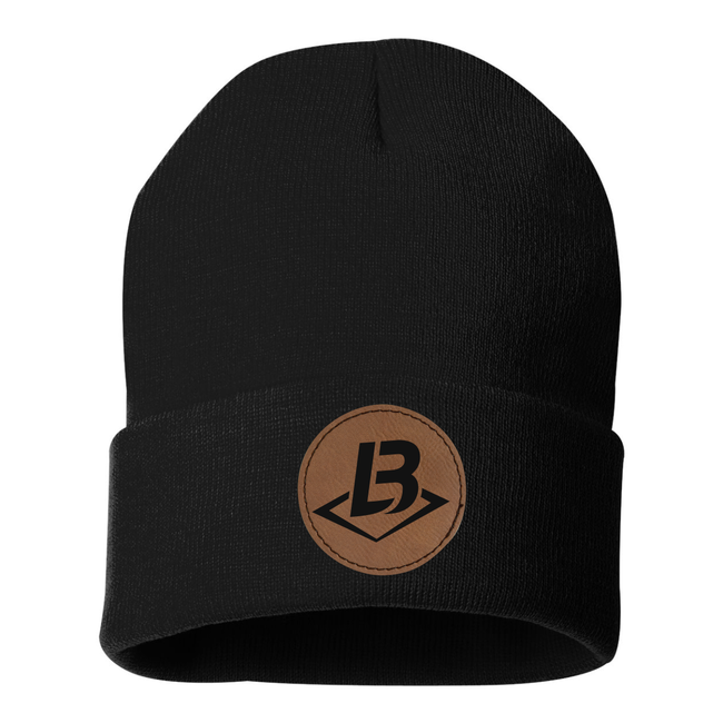 Longball Baseball Academy Fold Over Beanie with Laser Patch