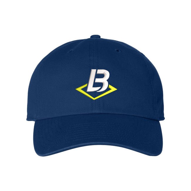 Longball Baseball Academy 47 Brand Clean Up Cap with Embroidery
