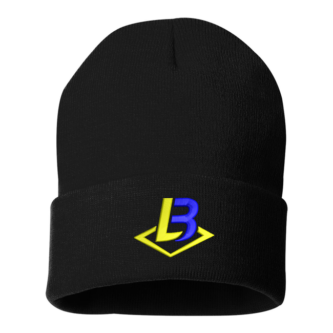 Longball Baseball Academy Knit Fold Over Beanie