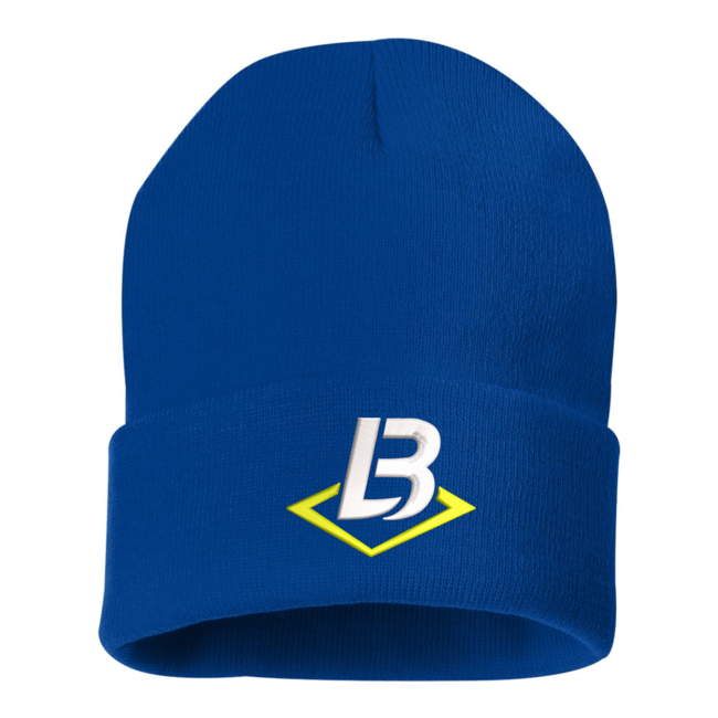 Longball Baseball Academy Knit Fold Over Beanie