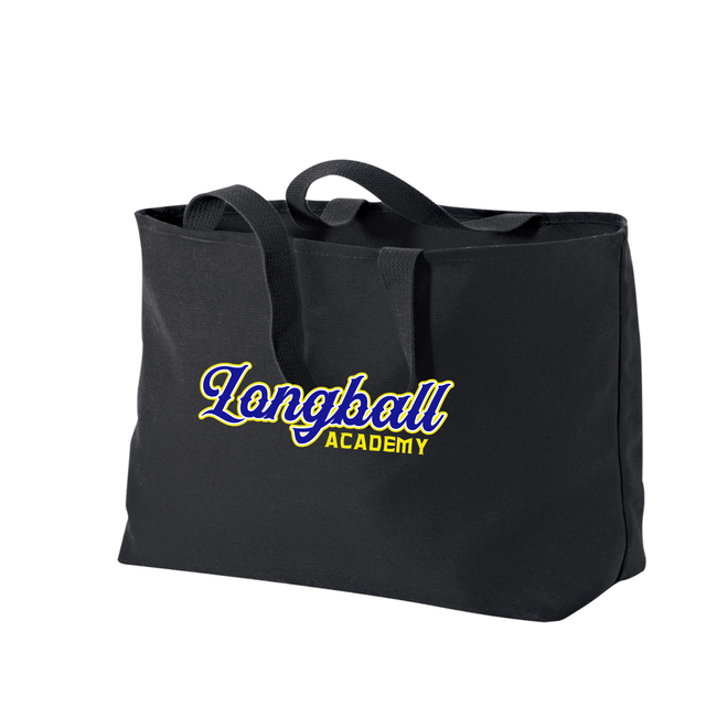 Longball Baseball Academy Jumbo Tote Bag