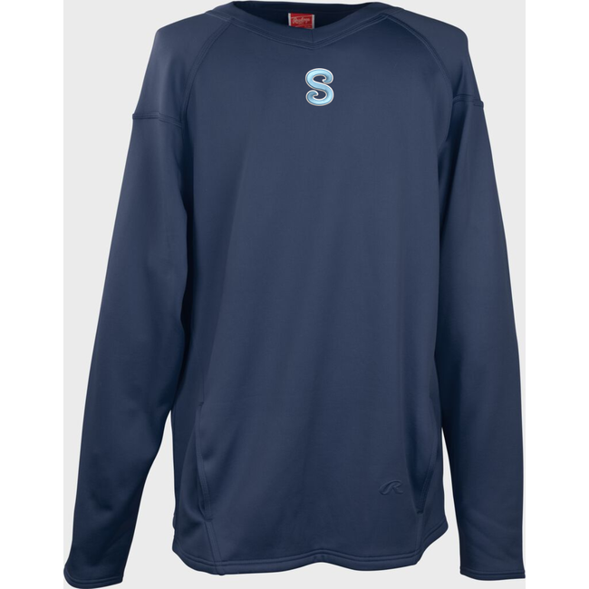 Sylmar Baseball Rawlings Performance Dugout Pullover Fleece
