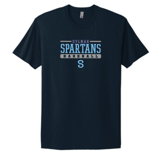 Next Level Sylmar Baseball "Spartan Baseball" Logo Cotton T-Shirt - 3600