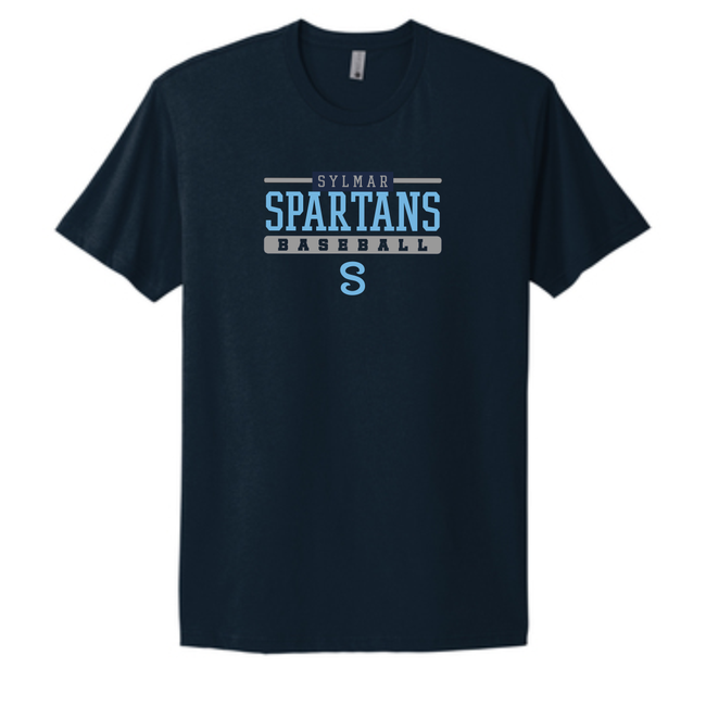 Sylmar Baseball "Spartan Baseball" Logo Cotton T-Shirt - 3600